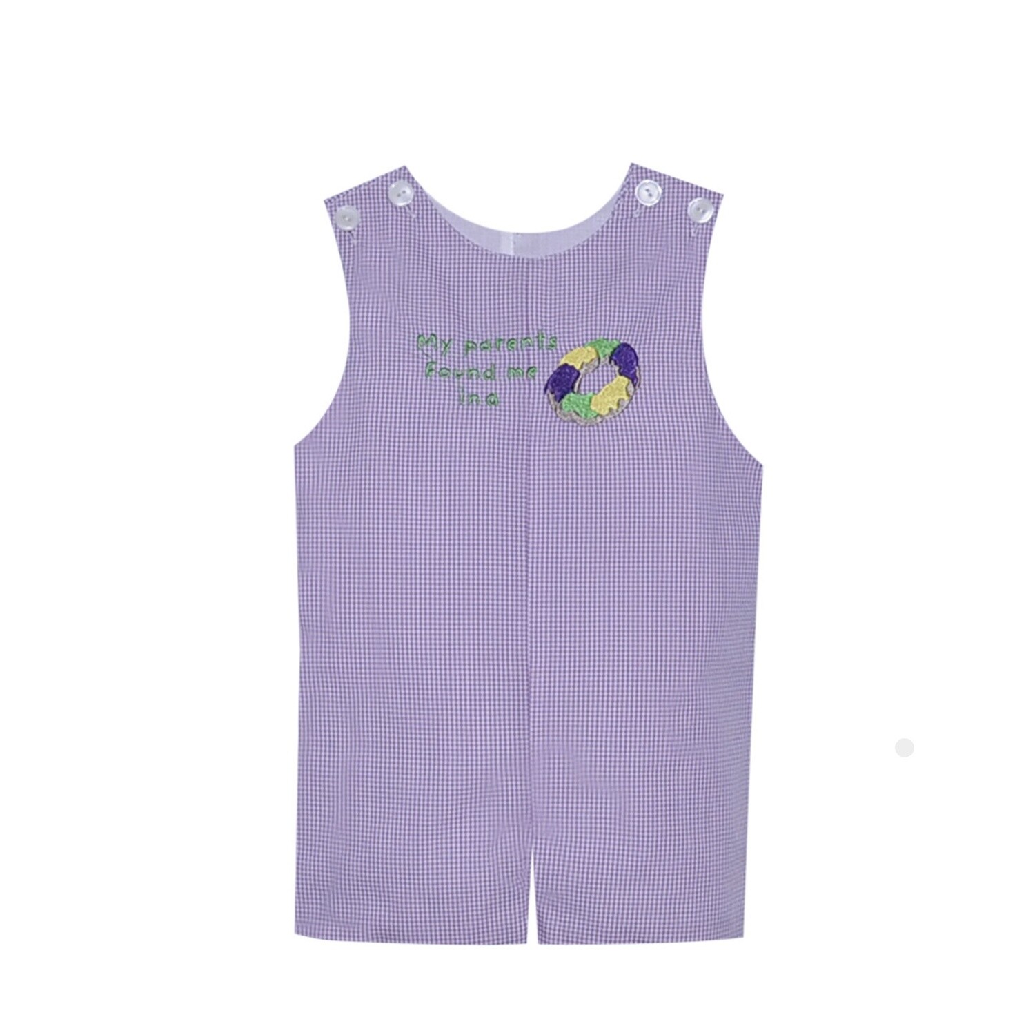 HAYES KING CAKE BABY SHORTALL