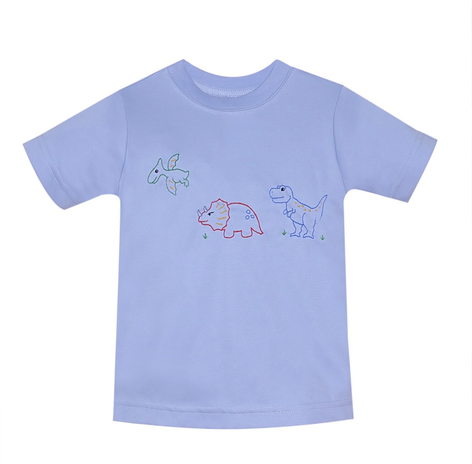 HOUSTON BLUE DINOSAUR SHIRT
