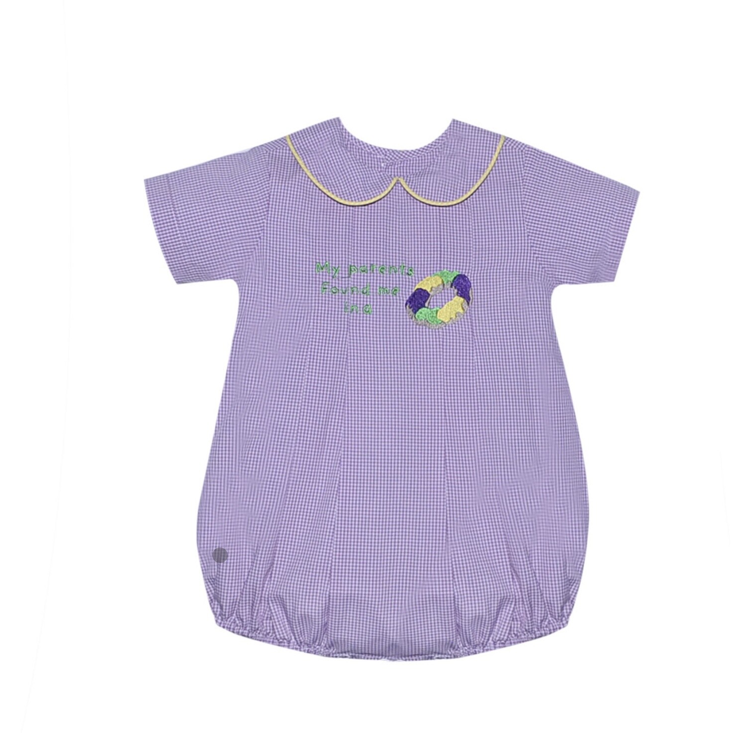 KENNEDY KING CAKE BABY BOY BUBBLE