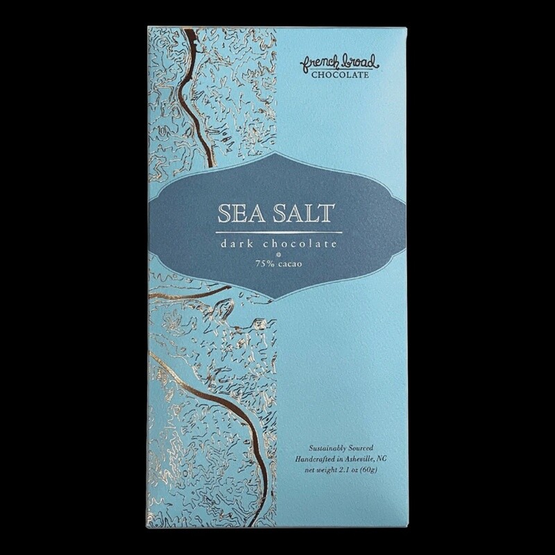 SEA SALT DARK CHOCOLATE 60G BAR