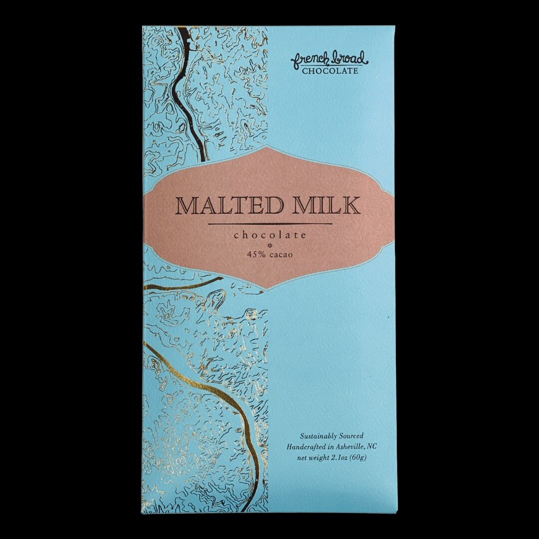 MALTED MILK CHOCOLATE 60G BAR