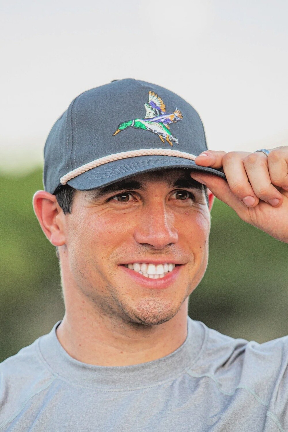 DIVING DUCK CHARCOAL CAP