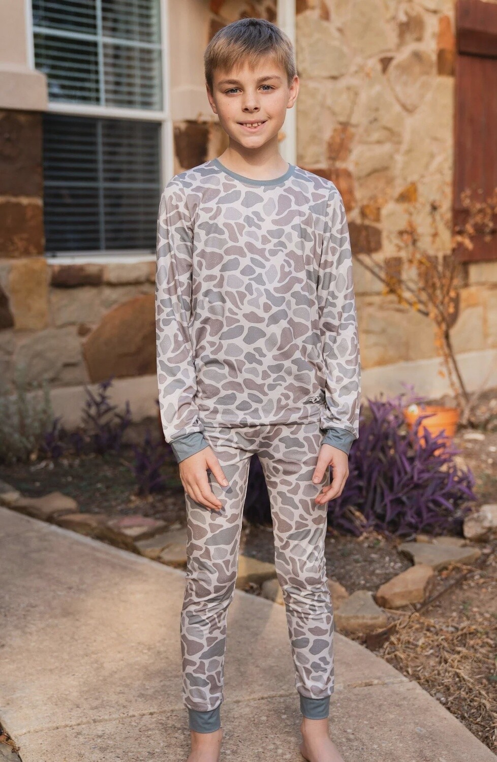 YOUTH &amp; TODDLER PAJAMA SET- CLASSIC DEER CAMO