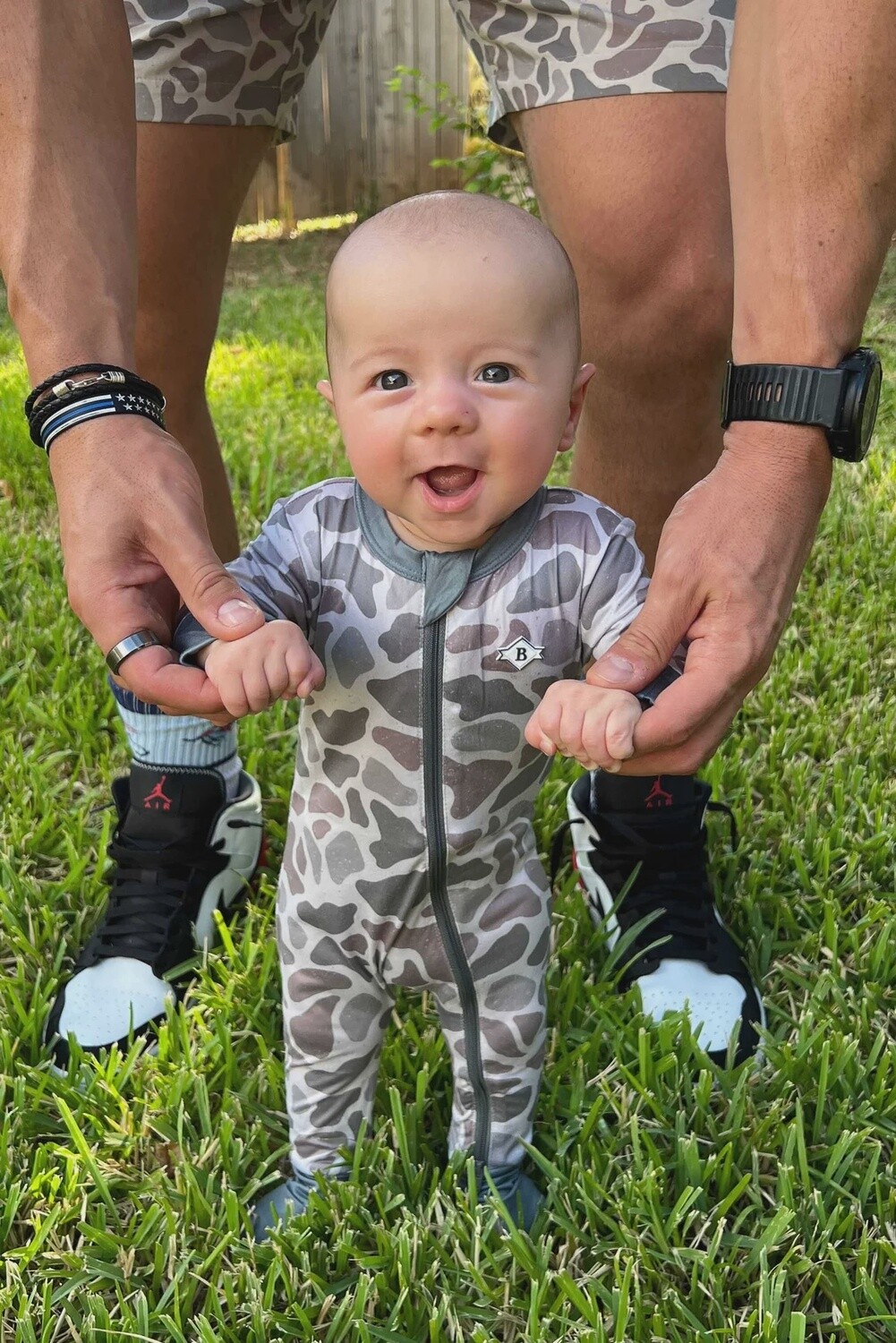 BABY ZIP UP- CLASSIC DEER CAMO