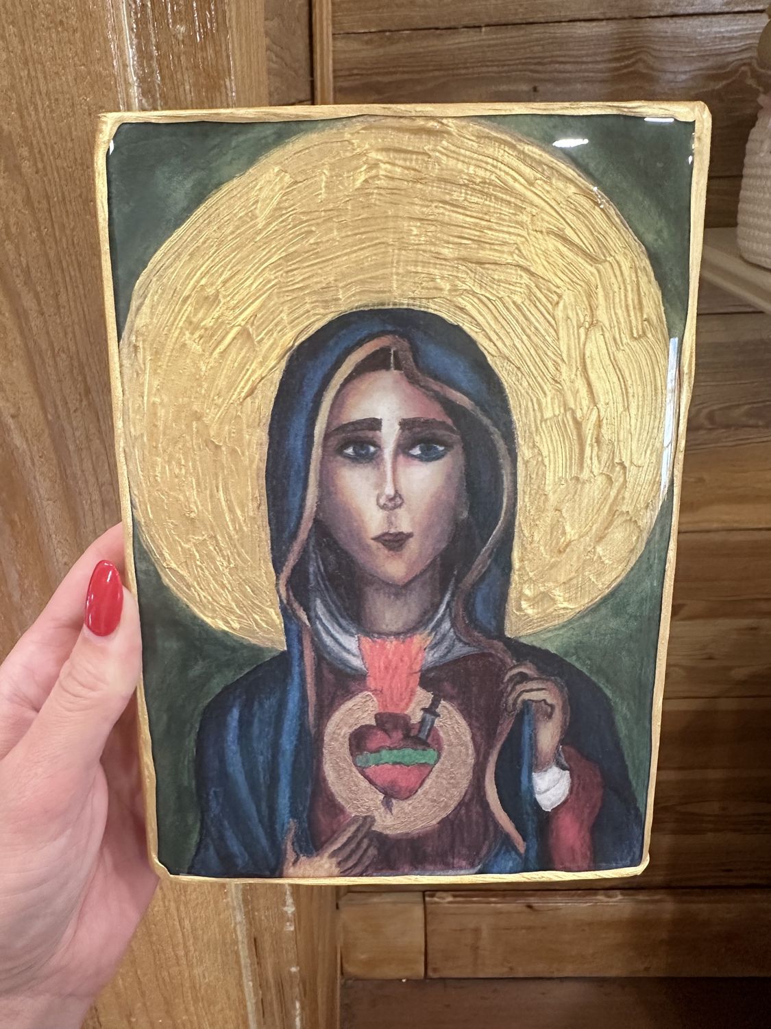 BLESSED MARY ARTWORK