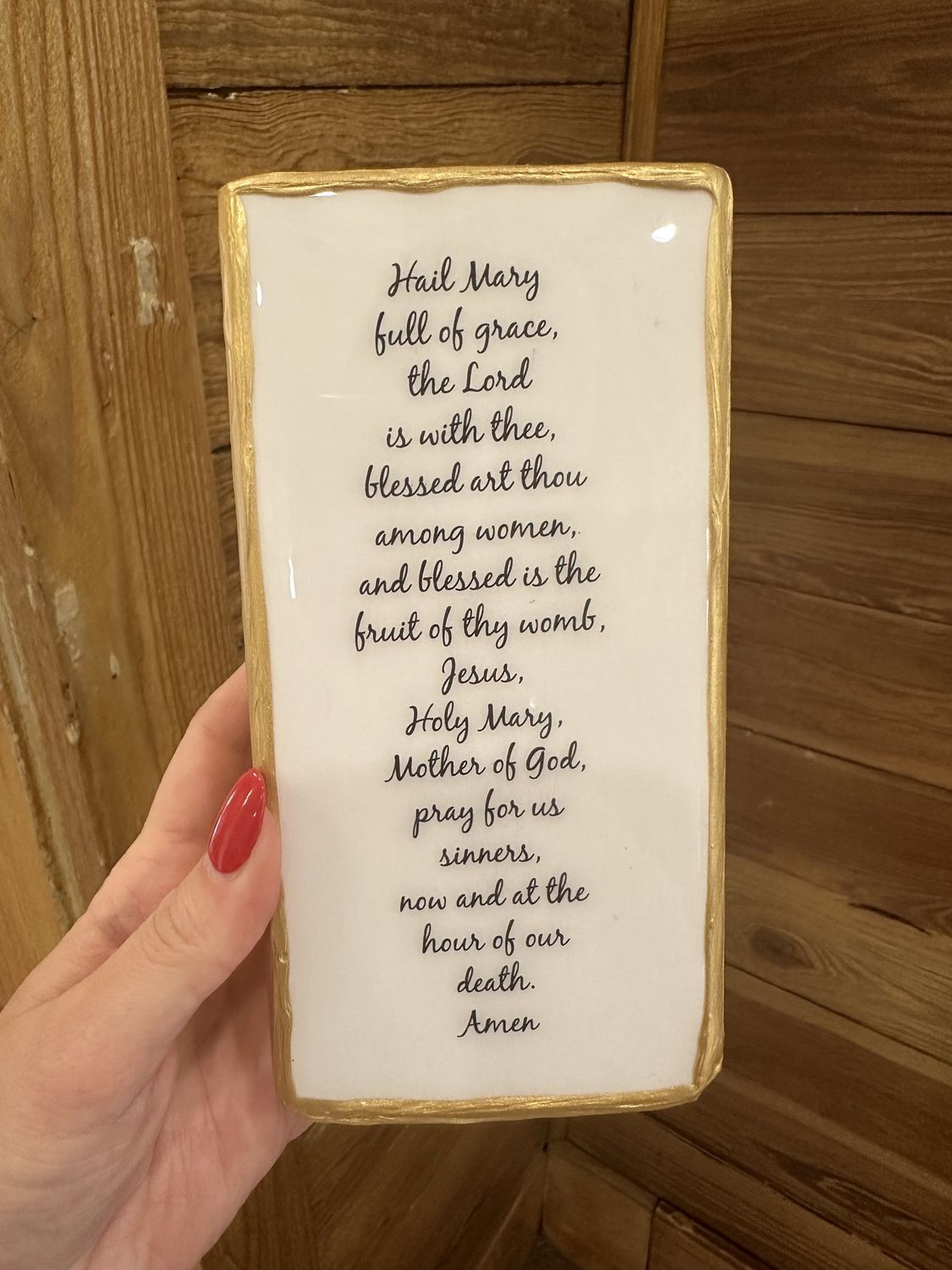 HAIL MARY PRAYER