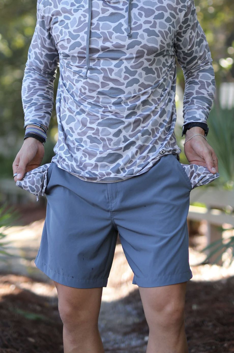 EVERYDAY SHORT- RIVER ROCK GREY