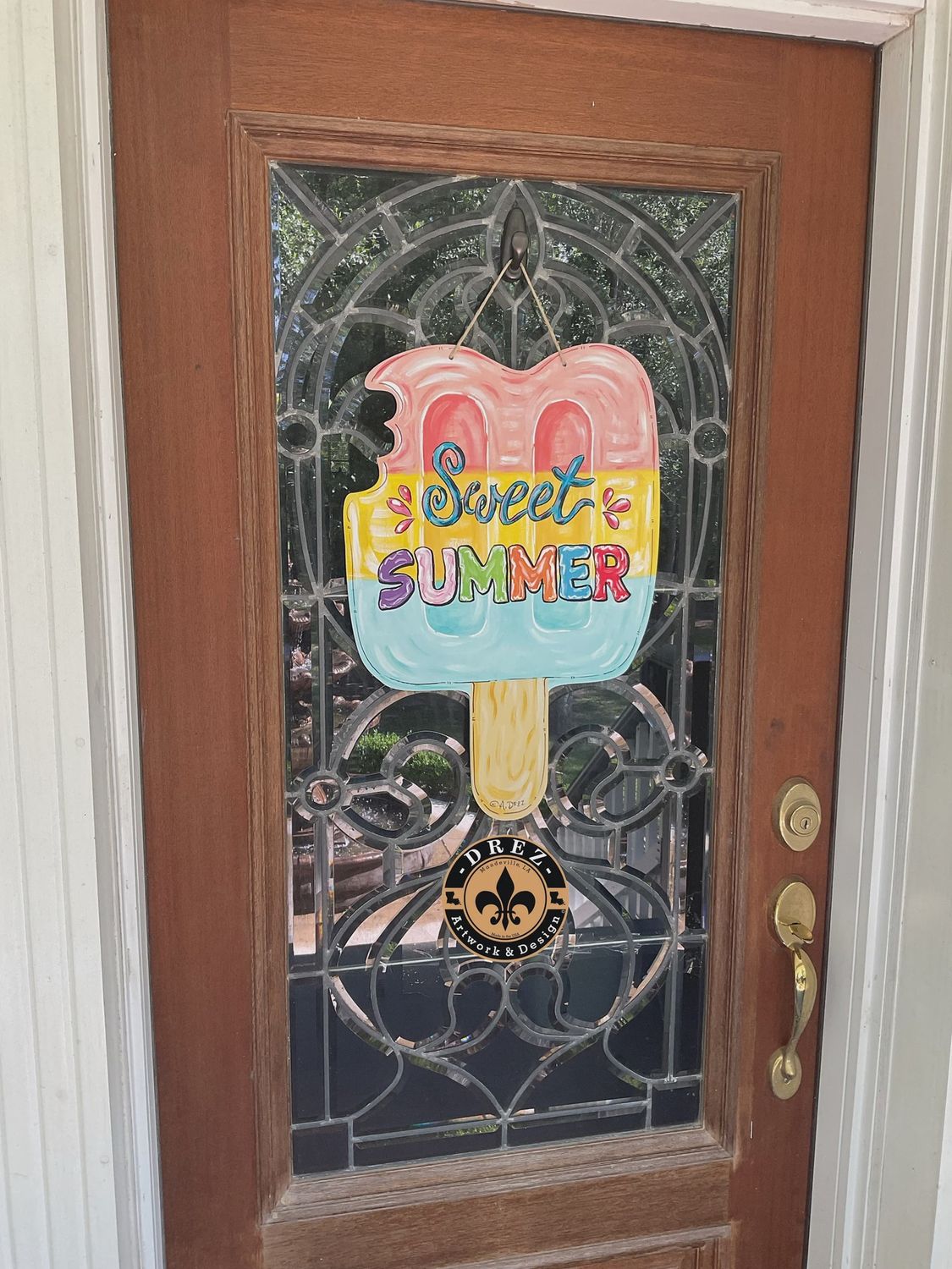 POPSICLE DOOR HANGER
