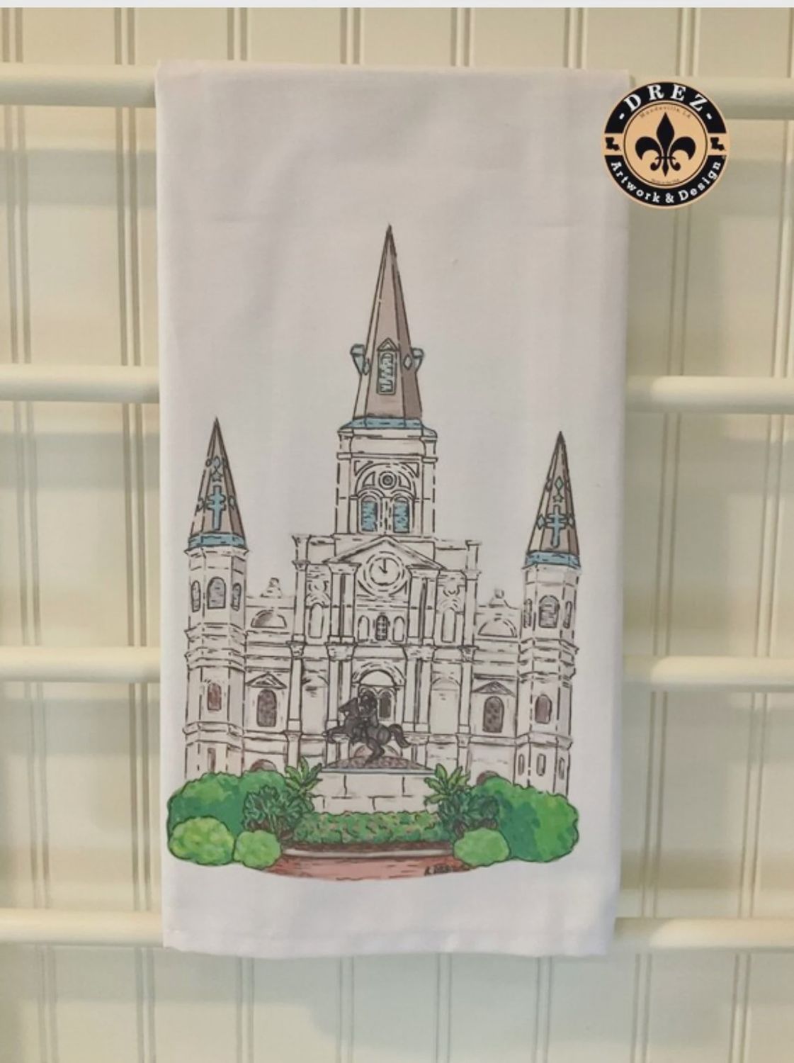 CATHEDRAL TEA TOWEL