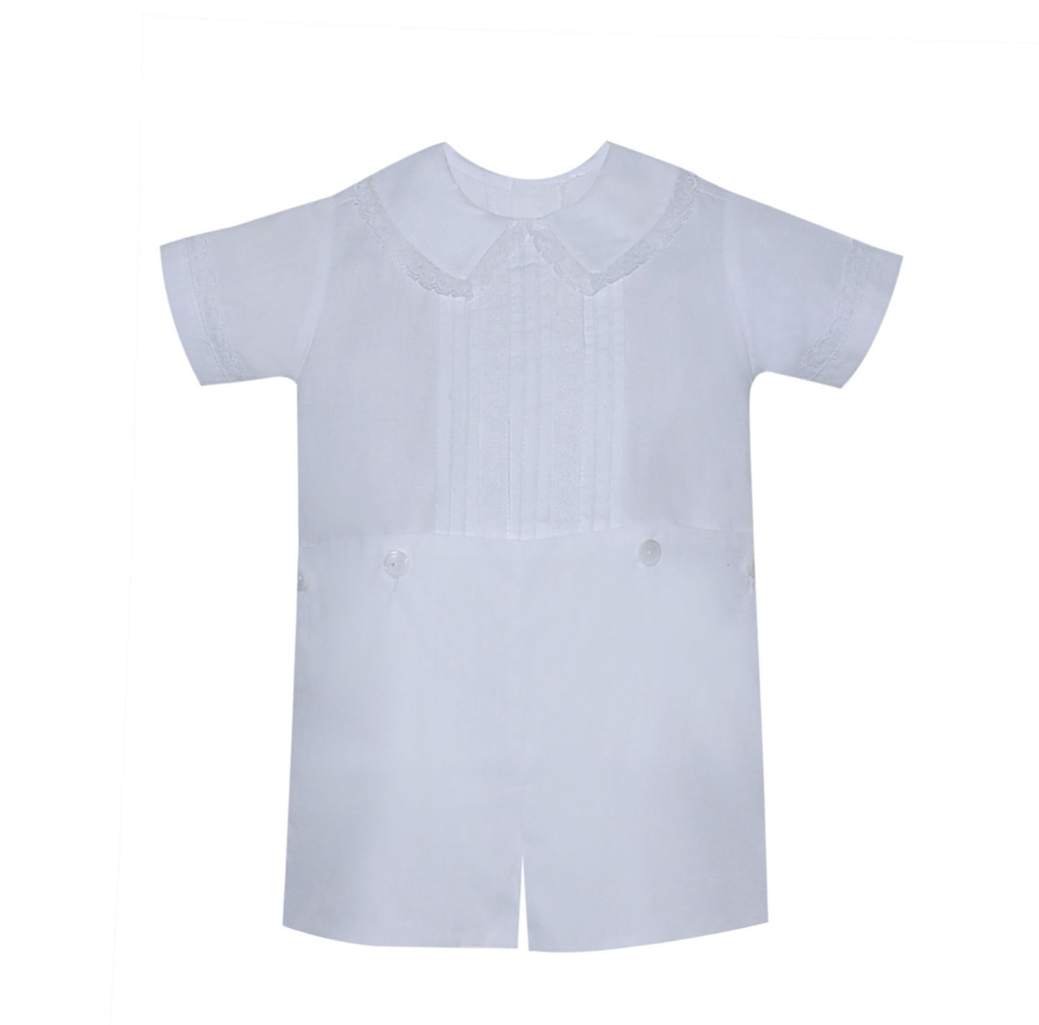 JACK BUTTON ON WHITE SUIT