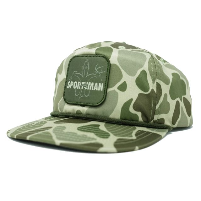 SPORTSMAN ROPE HAT- OLD SCHOOL GREEN