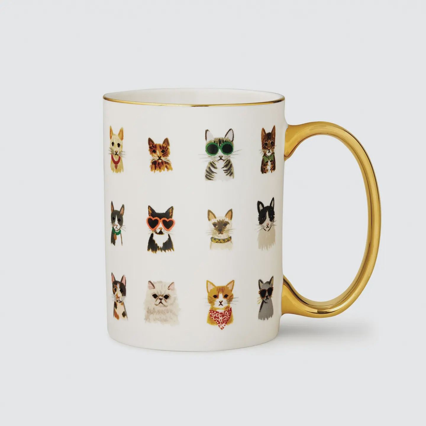COOL CATS PORCELAIN MUG