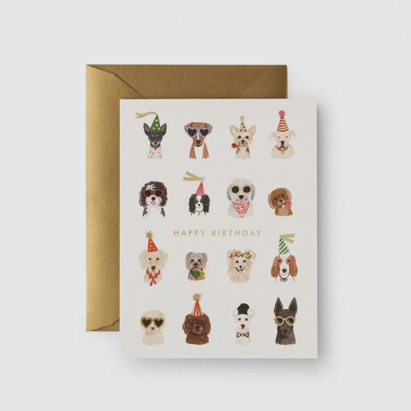 PARTY PUPS BIRTHDAY CARD