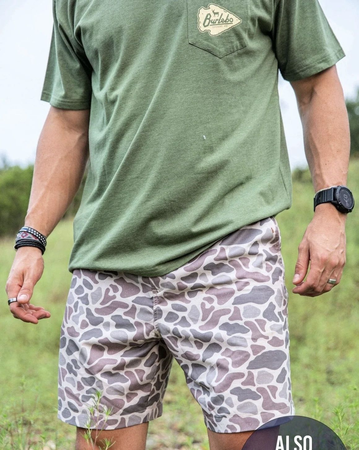 EVERYDAY SHORT- CLASSIC DEER CAMO