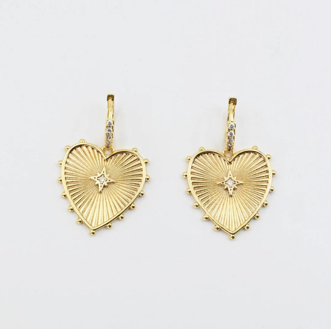 HEART CHARM HUGGIES