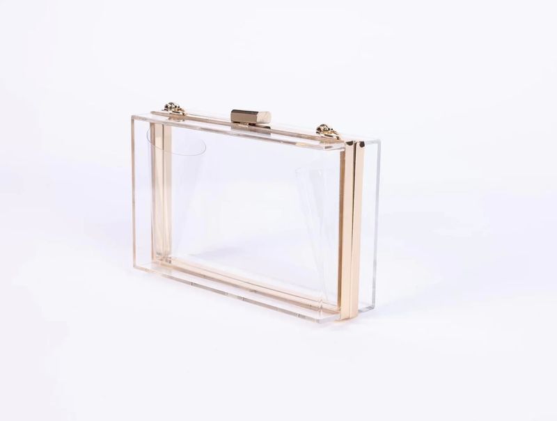 CLEAR ACRYLIC BAG