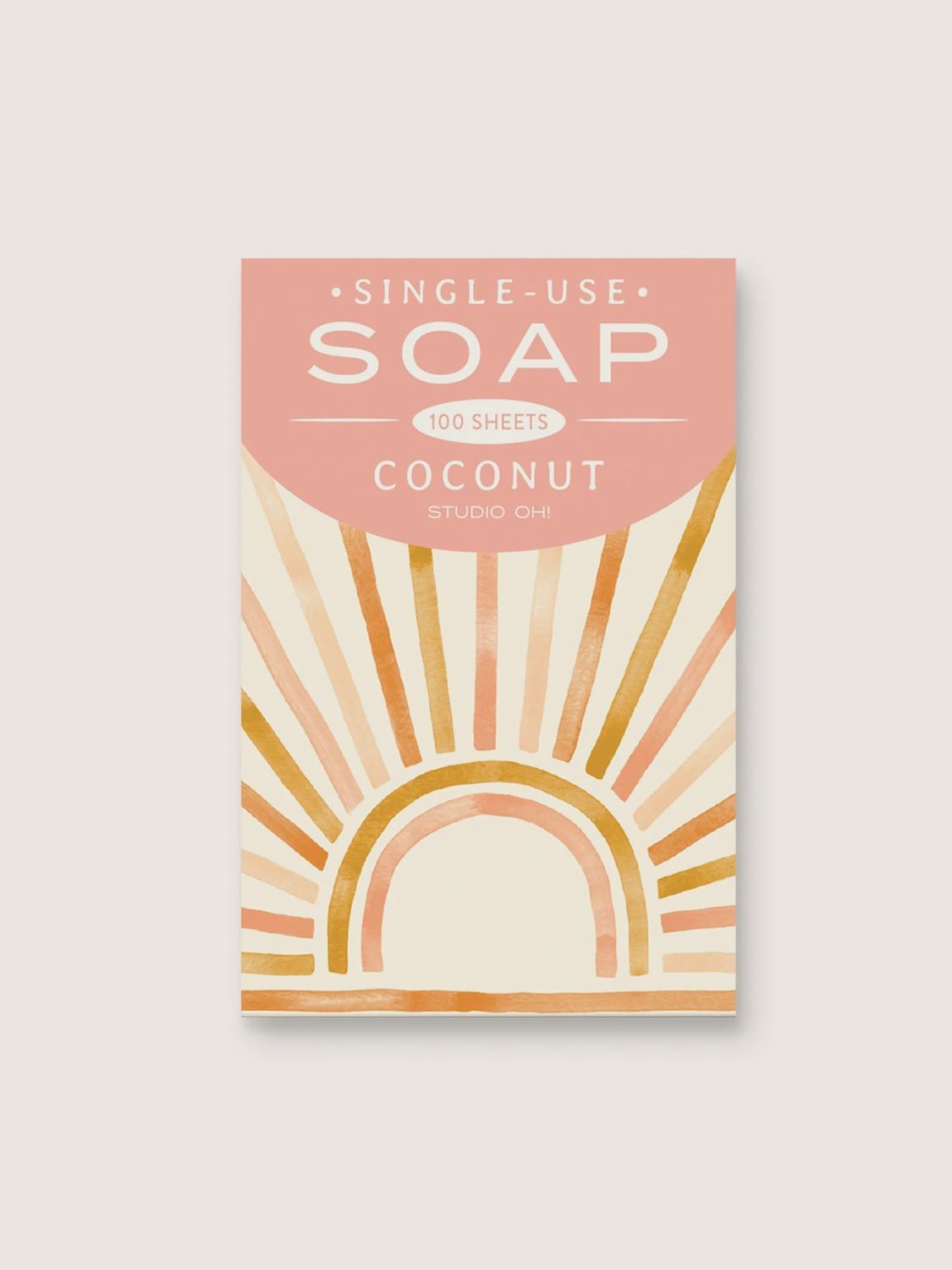SINGLE-USE SOAP SHEETS