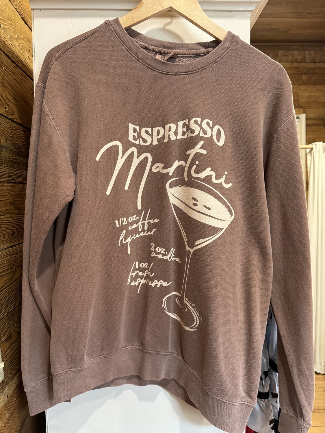 ESPRESSO MARTINI SWEATSHIRT