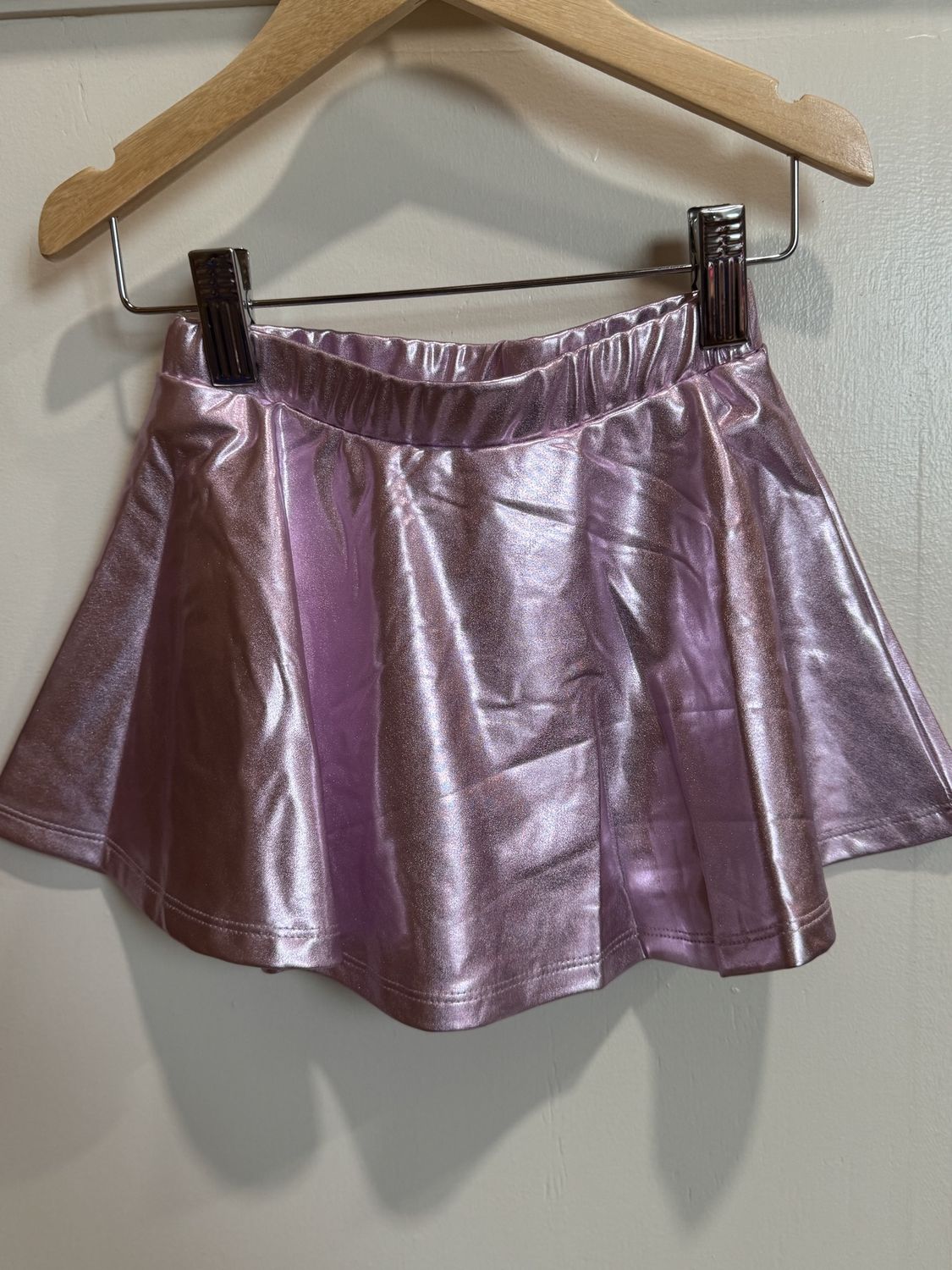 METALLIC LAVENDER SKIRT