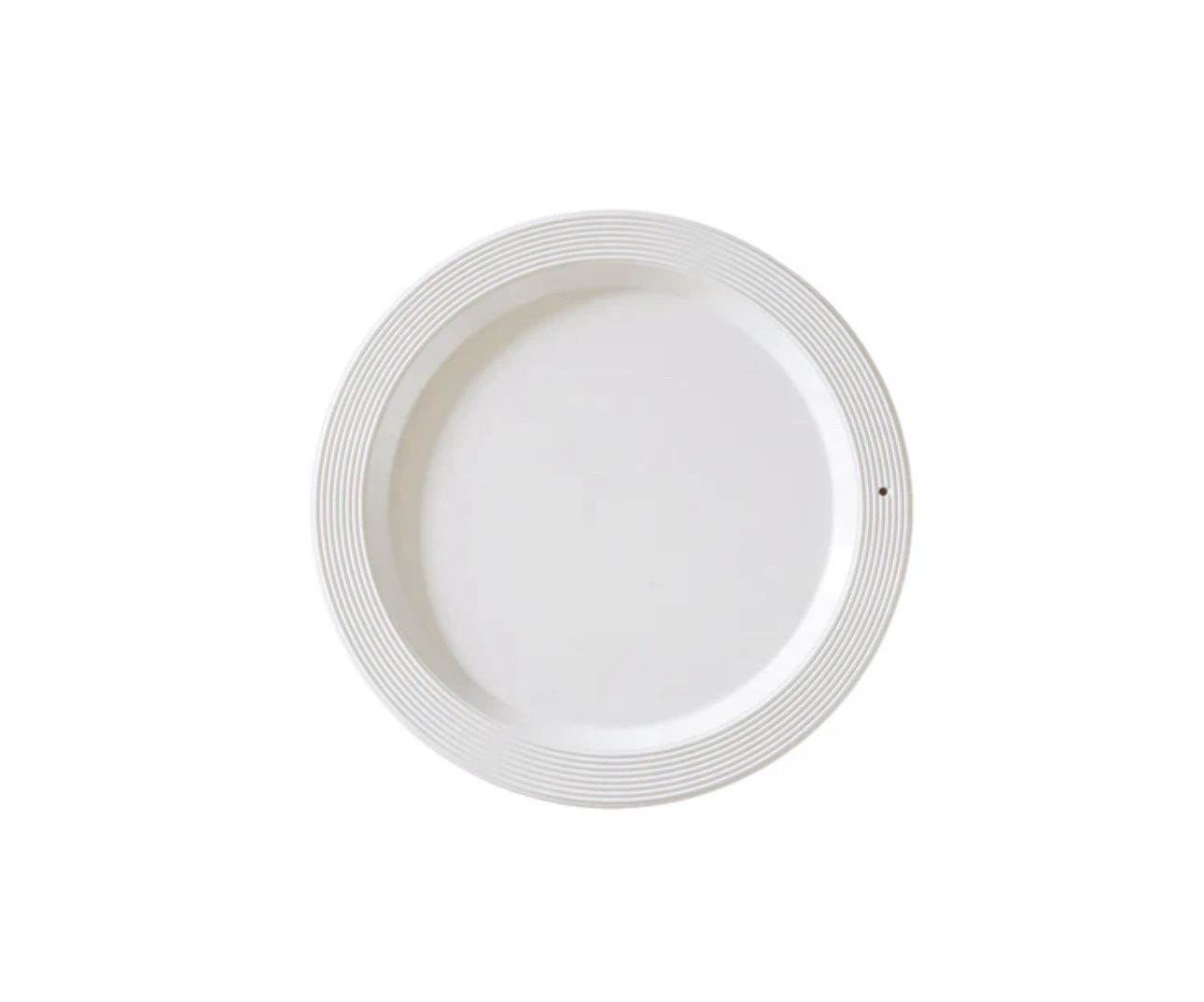 PINSTRIPES MELAMINE ROUND PLATTER