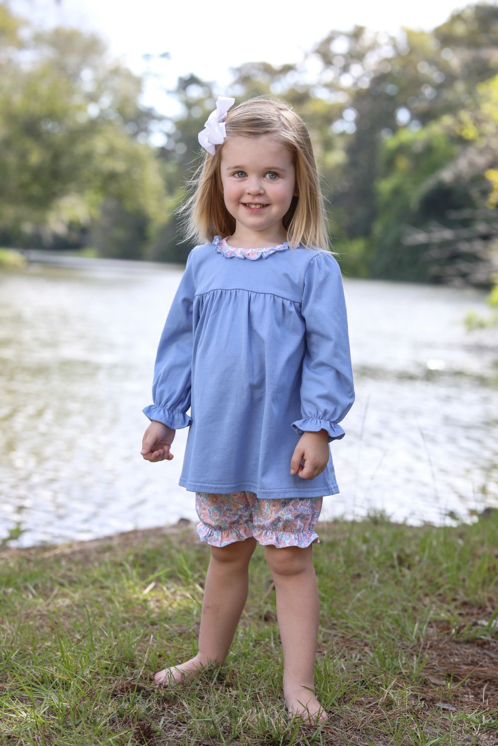 FRANKIE FLORAL BLOOMER SET