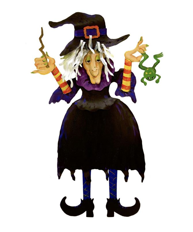 TILLIE THE WITCH YARD STAKE- LARGE