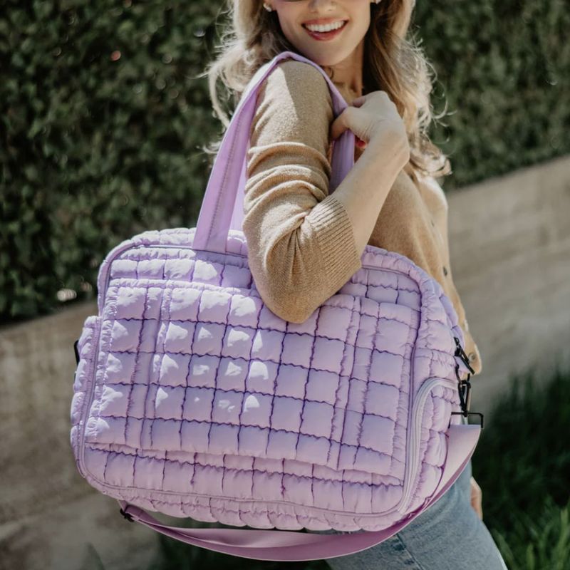 QUILTED DUFFEL WEEKENDER