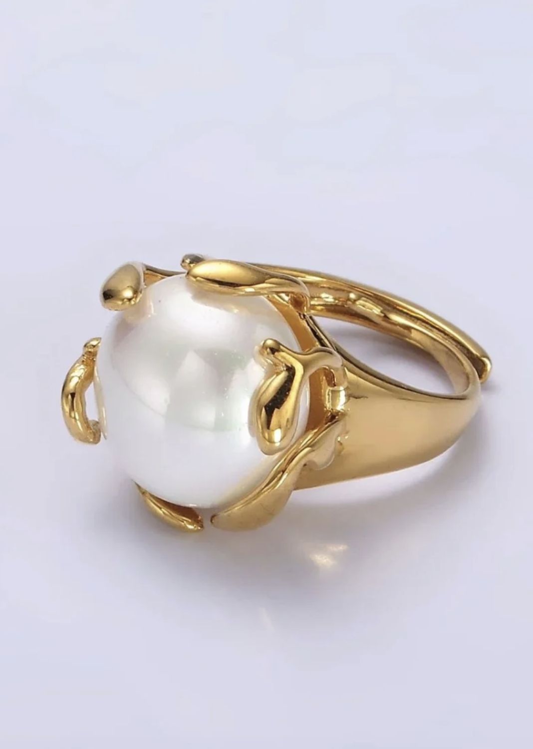 PEARL FLOWER RING