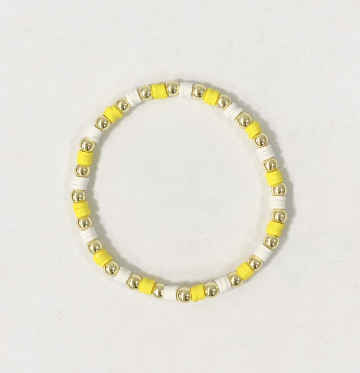 SUNSHINE BRACELETS- YELLOW/WHITE