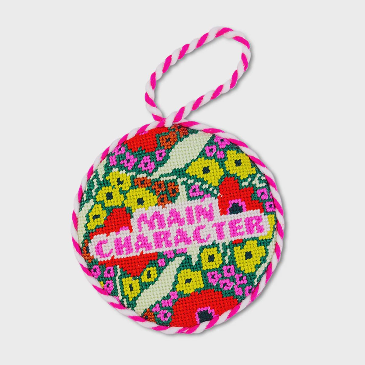 NEEDLEPOINT MAIN CHARACTER ORNAMENT