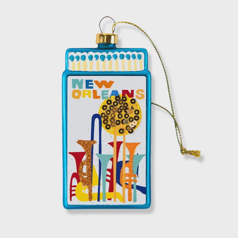 MATCHBOOK ORNAMENT- NEW ORLEANS
