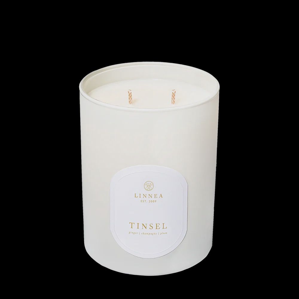 TINSEL 2-WICK CANDLE