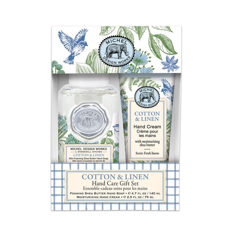 MDW COTTON &amp; LINEN HAND CARE GIFT SET