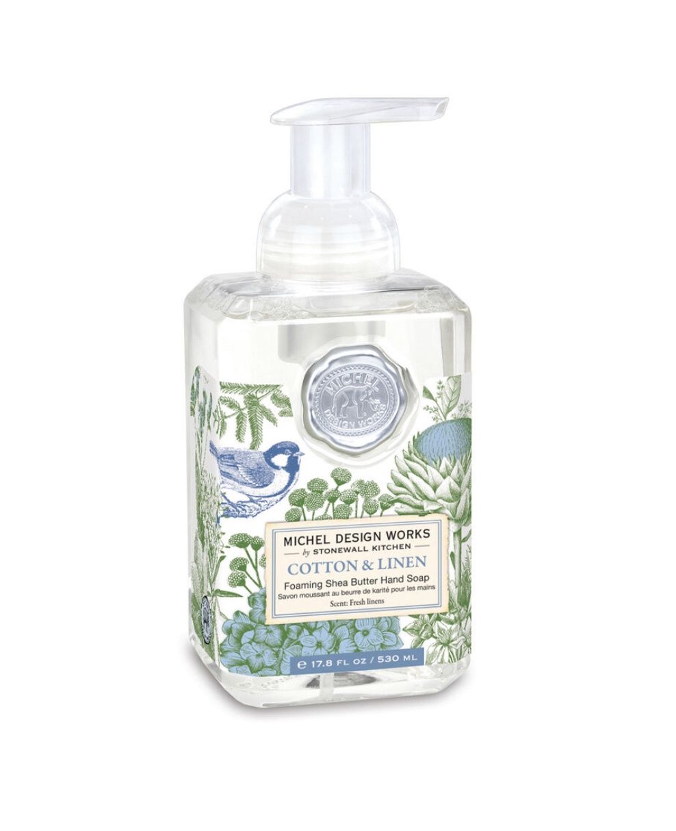 MDW COTTON &amp; LINEN FOAMING SOAP