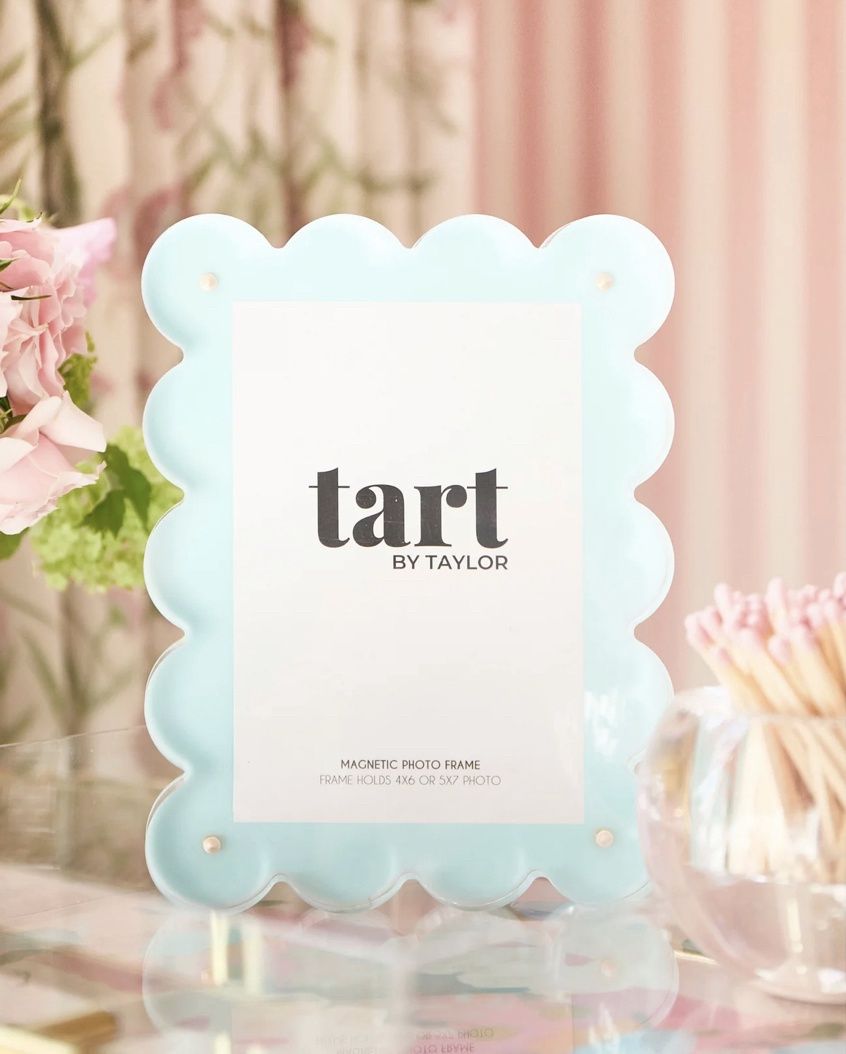 SEAFOAM ACRYLIC PICTURE FRAME