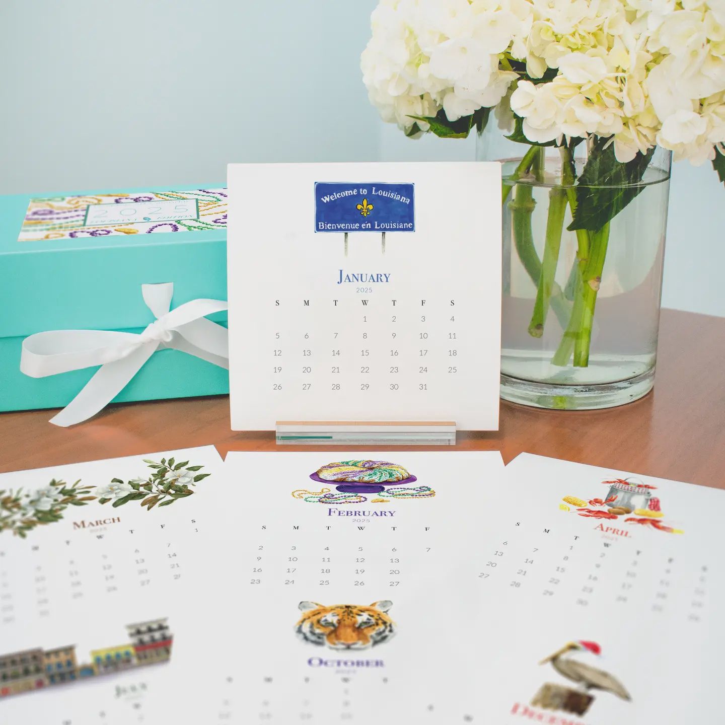 2025 CALENDAR-LOUISIANA EDITION
