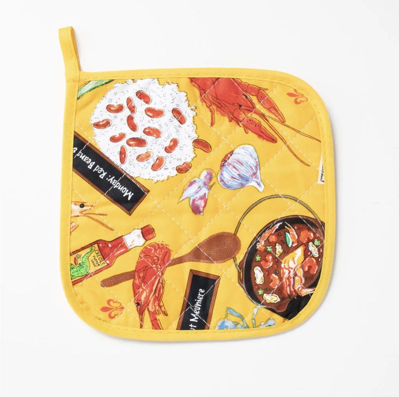 LOUISIANA RECIPE POT HOLDER