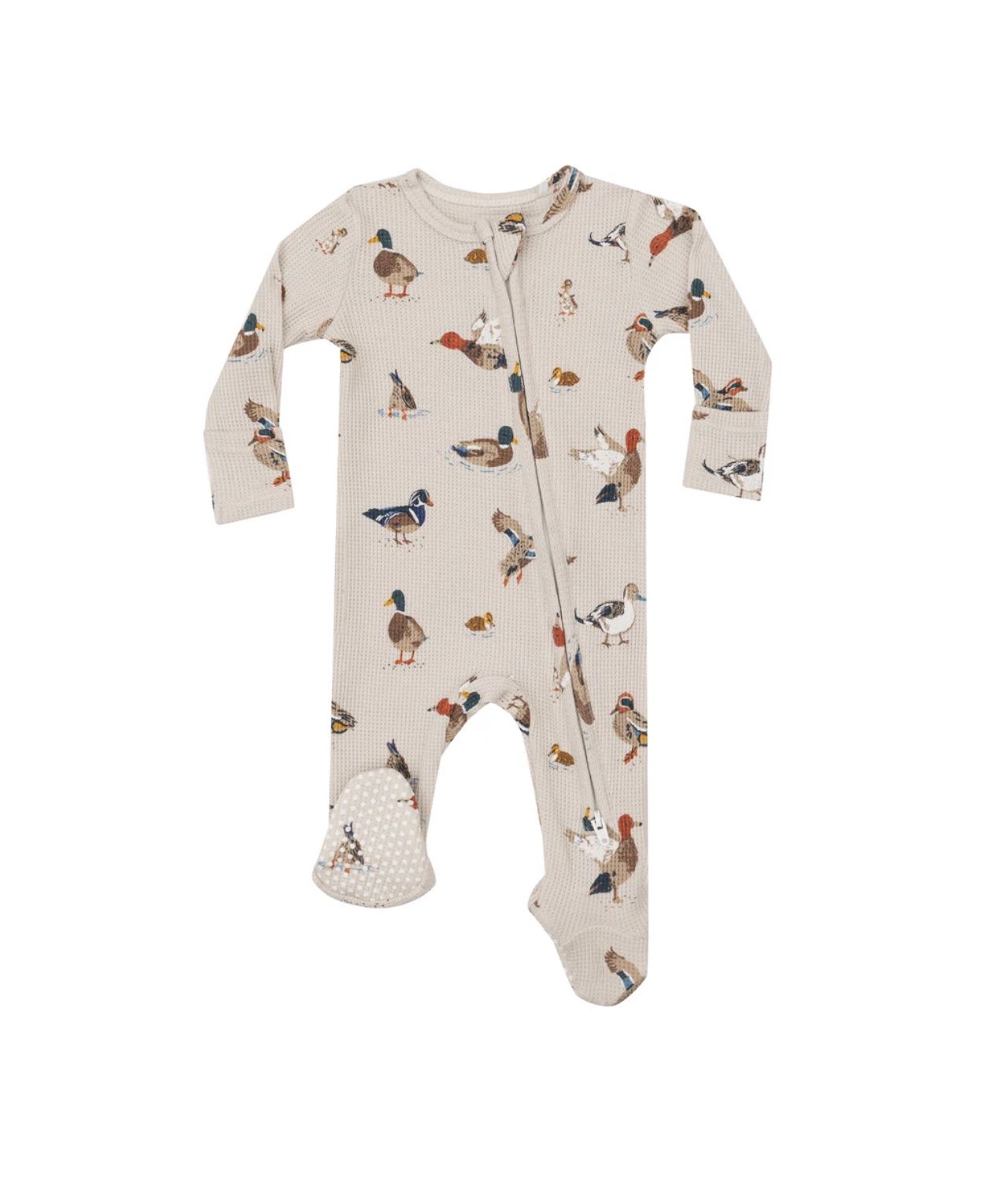 DUCKS 2 WAY ZIPPER FOOTIE
