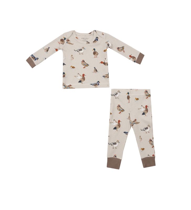 DUCKS LONG SLEEVE LOUNGEWEAR SET