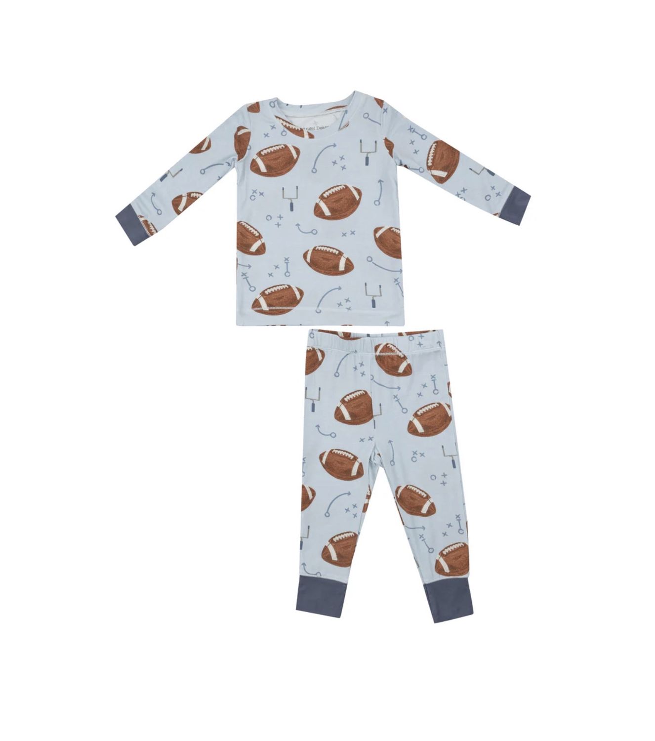 FOOTBALLS BLUE LOUNGEWEAR SET