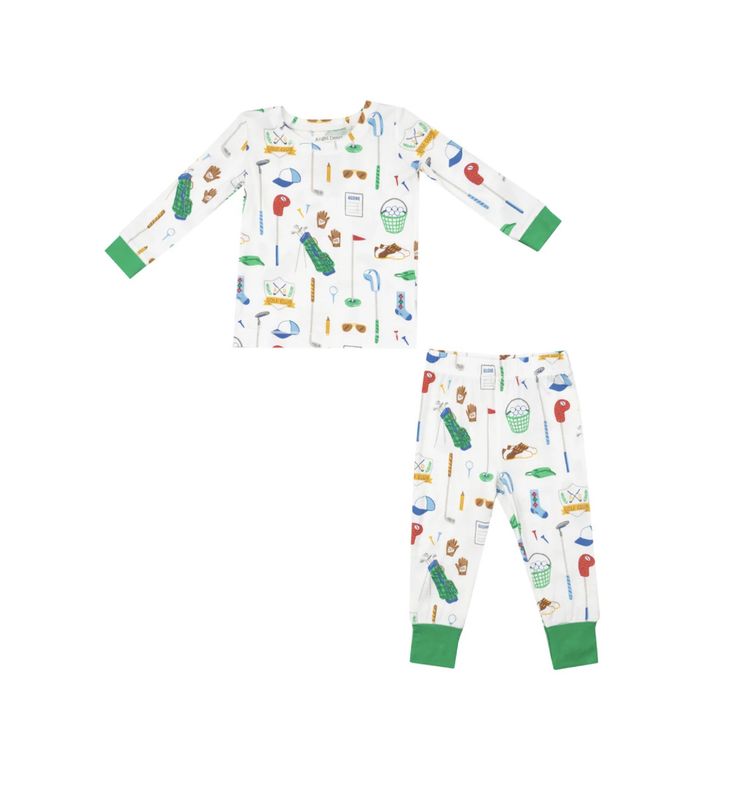 GOLF CLUB WHITE LOUNGEWEAR SET