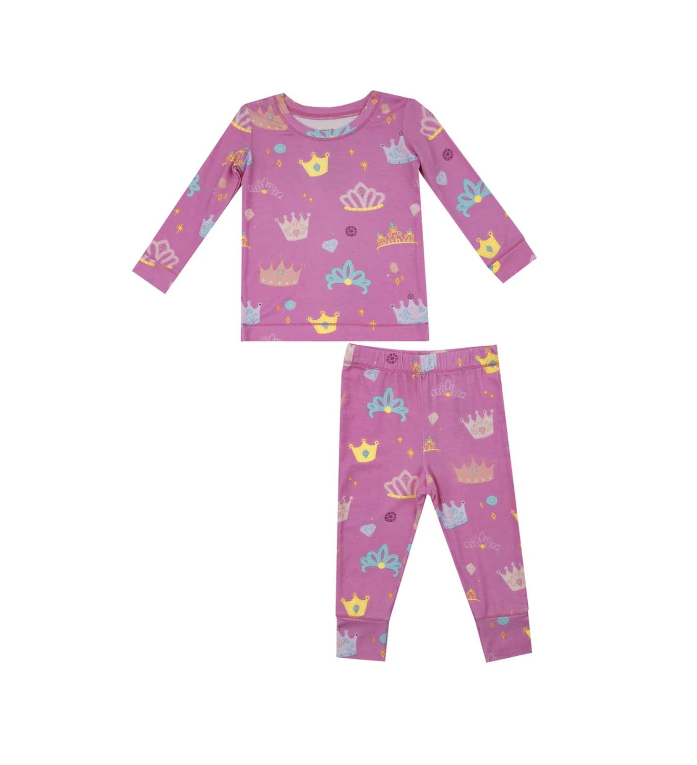PRINCESS CROWNS LOUNGEWEAR SET