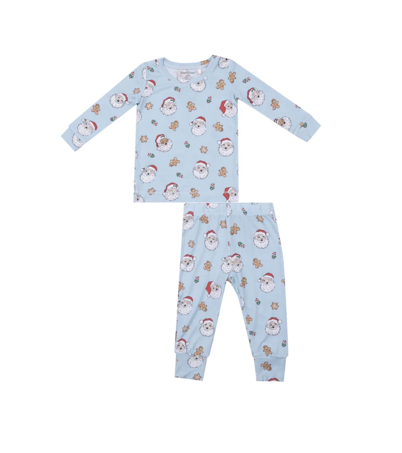 VINTAGE SANTAS BLUE LOUNGEWEAR SET