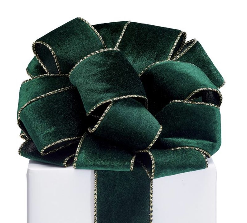 GREEN VELVET RIBBON