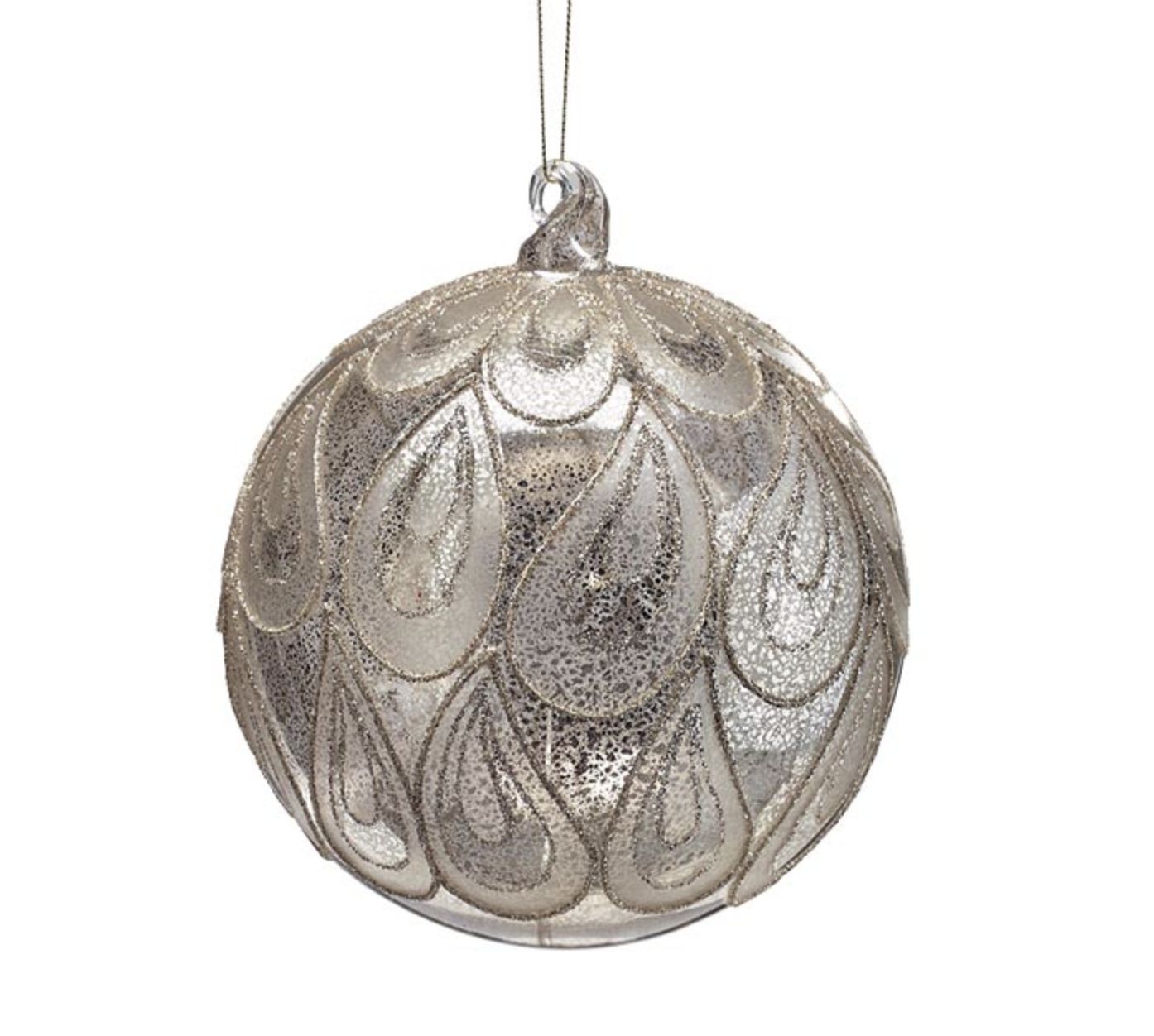 MERCURY GLASS ORNAMENT