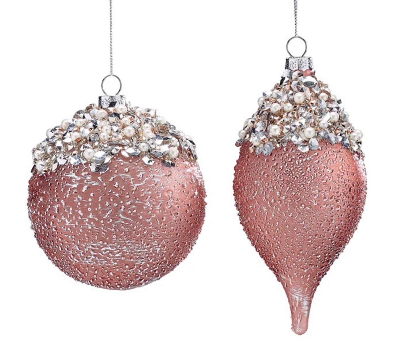 TERRACOTTA GLASS ORNAMENT