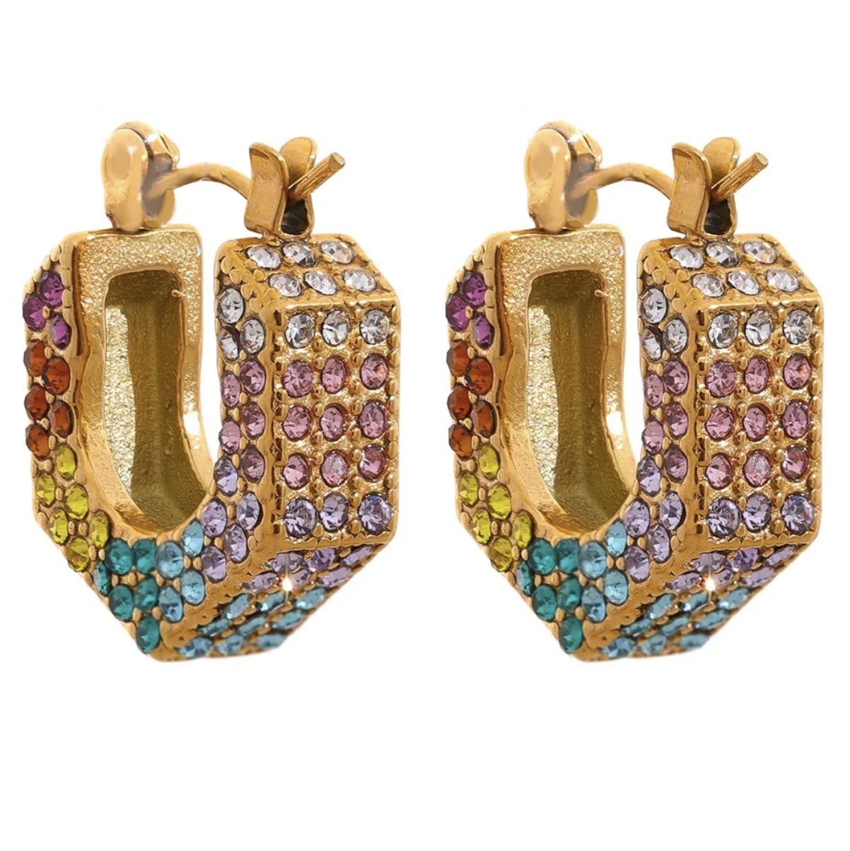 MANDARIN EARRING- COLORFUL
