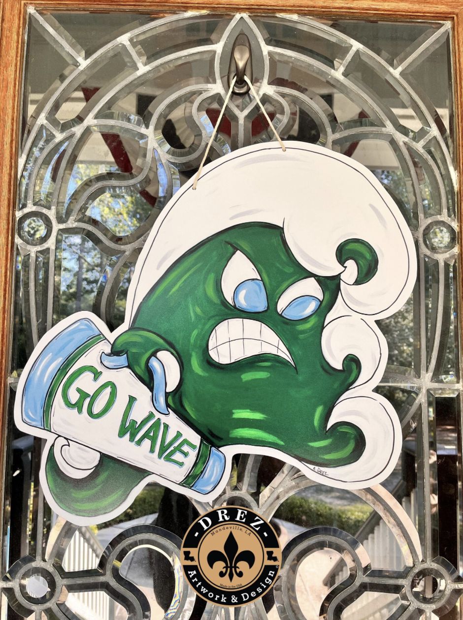 TULANE WAVE DOOR HANGER