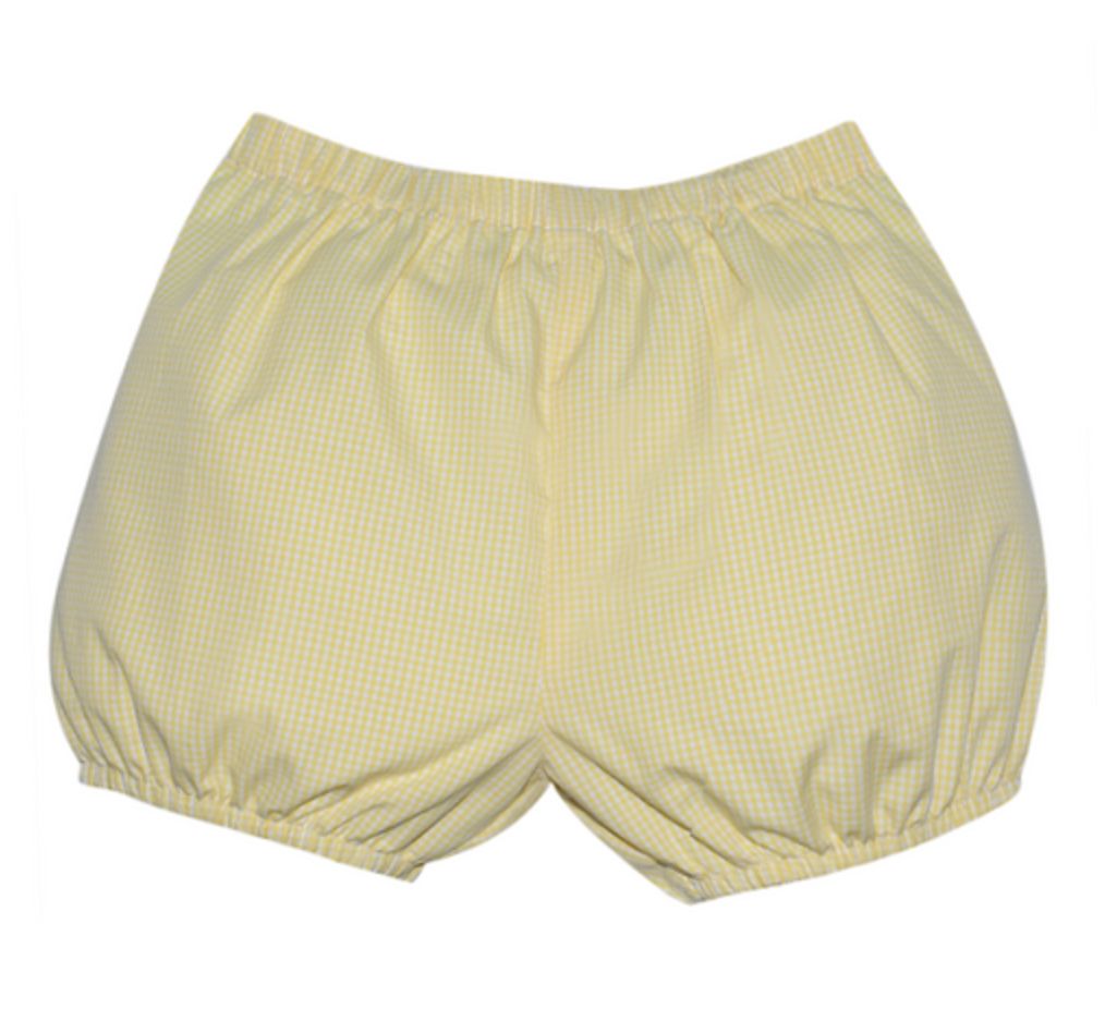 ALEXANDER YELLOW PLAID BLOOMER