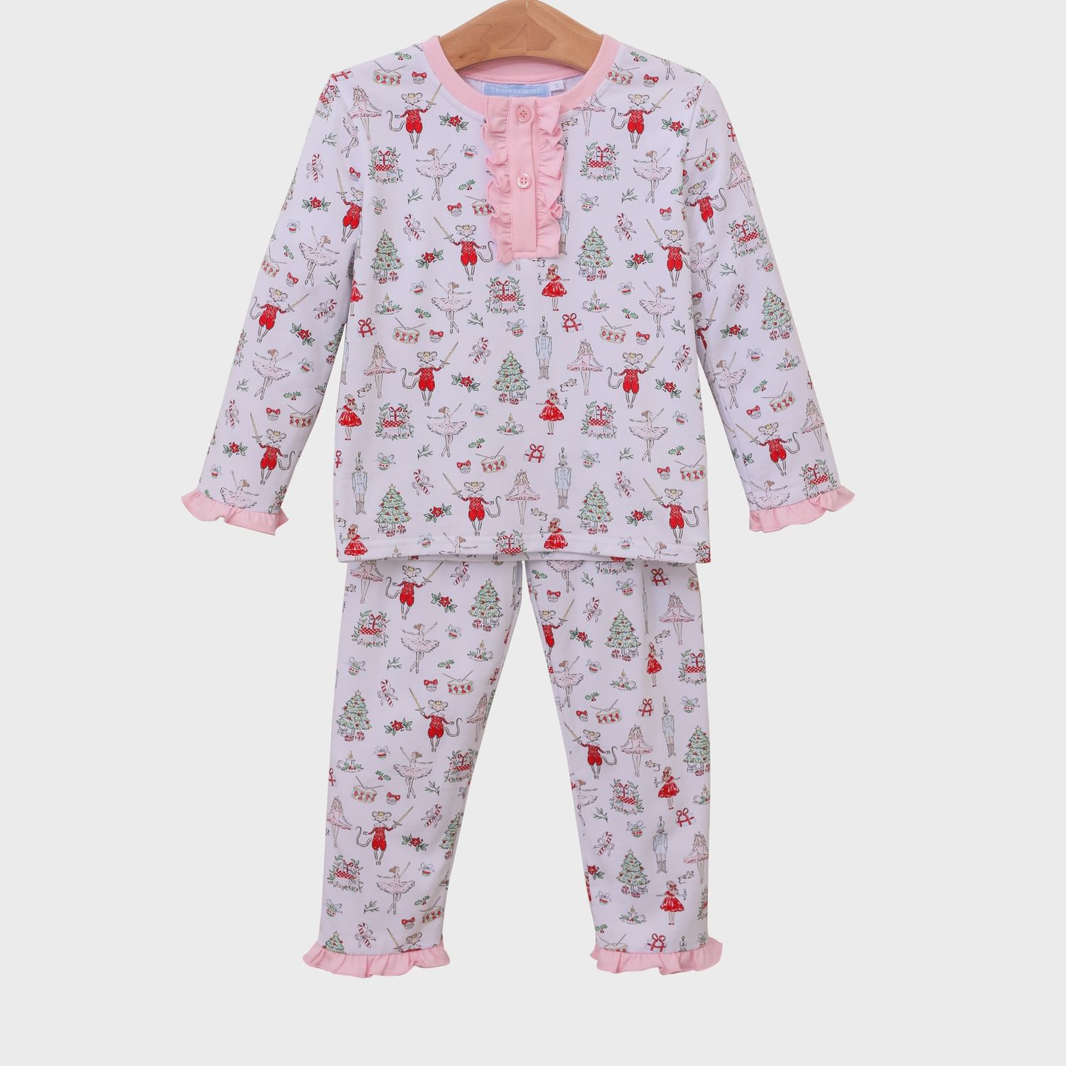 NUTCRACKER BALLET RUFFLE PANTS SET